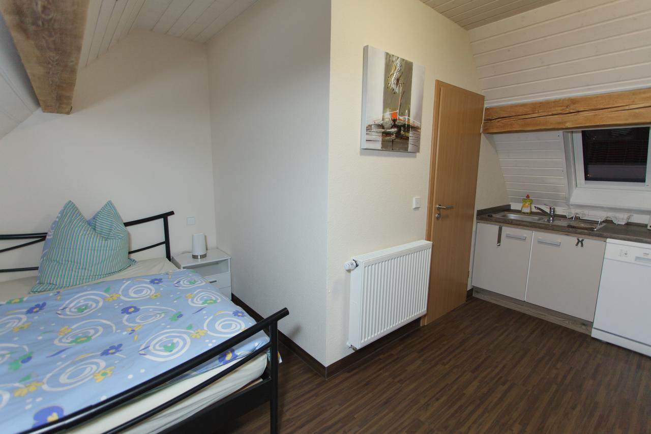 Haus Am Asang Hotel Löwenstein Buitenkant foto